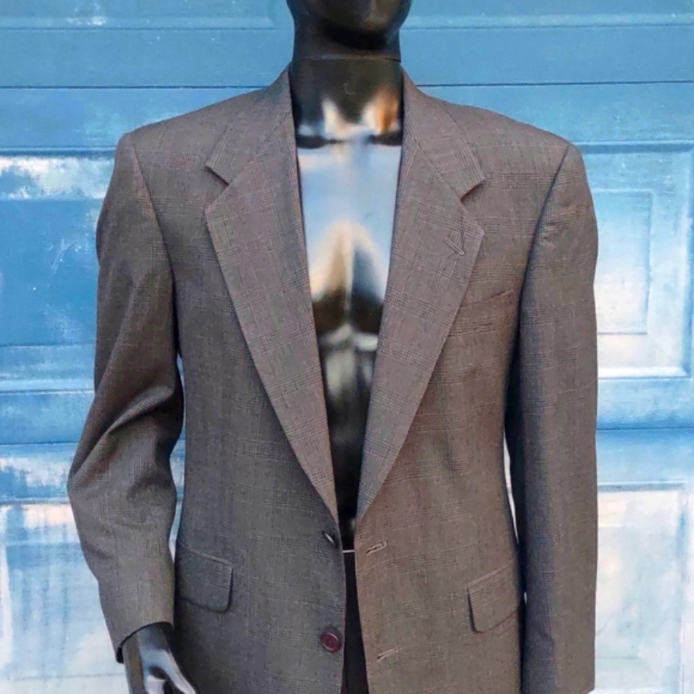 Krizia Men's Vintage Luxury Pure Wool Masterpiece!